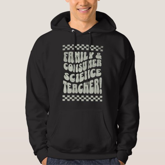 Family and Consumer Science Facs Teacher Back To S Hoodie (Voorkant)