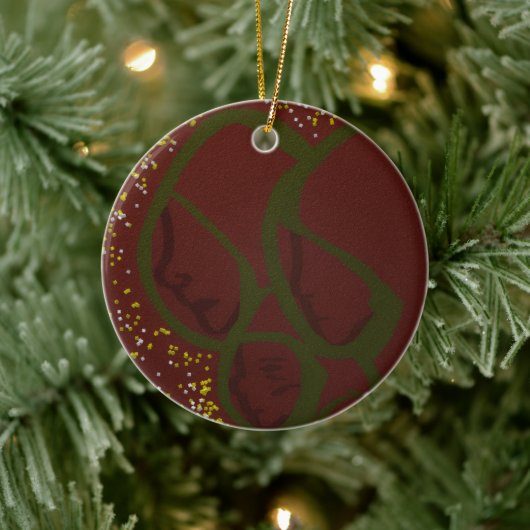 Family Art Keramisch Ornament (Boom)