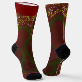 Family Art Mismatched Crew Socks Sokken (Gebogen)