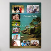 Family Beach Dream 0026 Art Print (Voorkant)