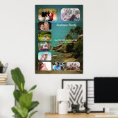 Family Beach Dream 0026 Art Print (Thuiskantoor)