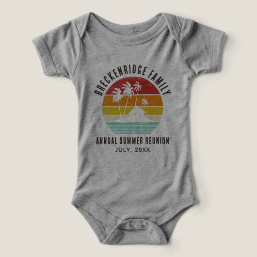 Family Beach House Summer Reunion Custom (Design voorkant)