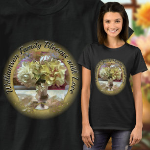 Family Blooms met Love Spring Flowers PCM1 T-shirt