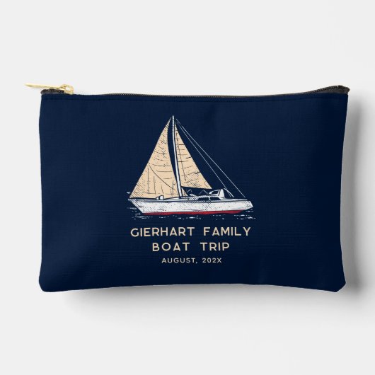 Family Boat Trip Nautical Swag Custom Etui (Voorkant)