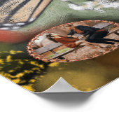 Family Butterfly Photo Collage Art Print (Hoek)