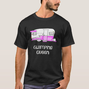 Family Camping Shirt Glamping Queen Rv Camping
