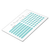 Family Chore Chart Command Center Kinder Planner Notitieblok (Schuin)