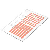 Family Chore Chart Command Center Kinder Planner Notitieblok (Schuin)