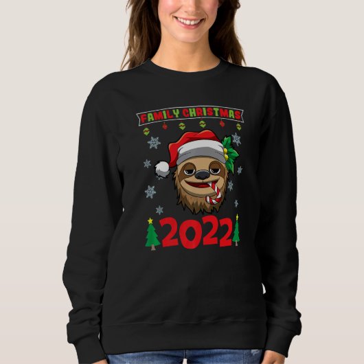 Family Christmas 2022 Funny Matching Xmas Lover Pr Trui (Voorkant)