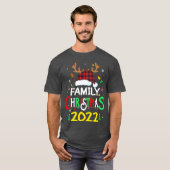 Family Christmas 2022 Merry Christmas gift T-shirt (Voorkant volledig)