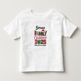  Family Christmas 2025 customizable Matching Kinder Shirts