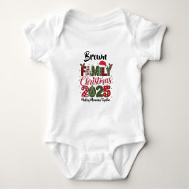 Family Christmas 2025 customizable Matching Romper