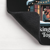 Family Christmas 2025 Matching Squad Santa Elf Fun Muismat (Hoek)