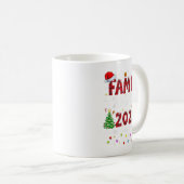 Family Christmas 2025 Matching Squad Santa Red Pla Koffiemok (Voorkant rechts)