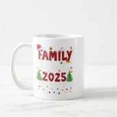 Family Christmas 2025 Matching Squad Santa Red Pla Koffiemok (Links)