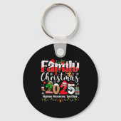 Family Christmas 2025 Matching Squad Santa Xmas Li Sleutelhanger (Voorkant)