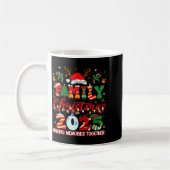 Family Christmas 2025 Ornament Santa Squad Pajamas Koffiemok (Links)