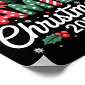 Family Christmas 2025 Xmas Matching Pajamas  Poster (Hoek)