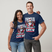 Family Christmas Crew friends T-shirt (Unisex)
