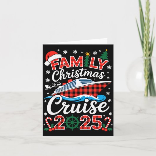 Family Christmas Cruise 2025 Holiday Vacations For Kaart (Voorkant)
