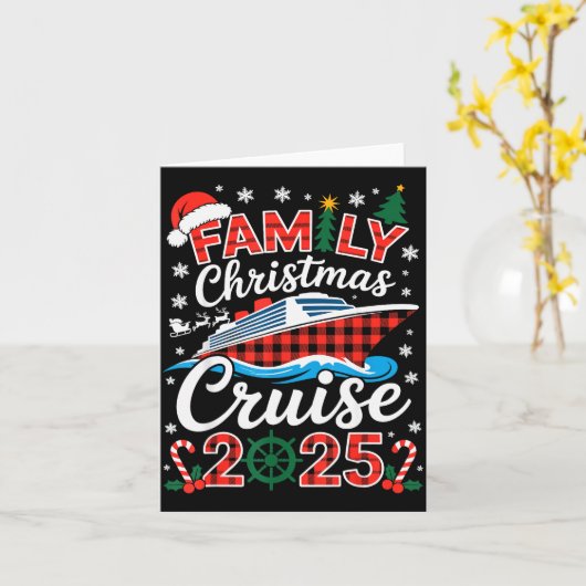 Family Christmas Cruise 2025 Holiday Vacations For Kaart (Gele Bloem)