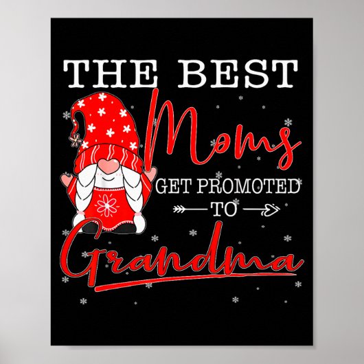 Family Christmas Gnome The Moms Get Promoted To Gr Poster (Voorkant)