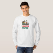 Family Christmas  matching holiday  sarcastic dad T-shirt (Voorkant volledig)