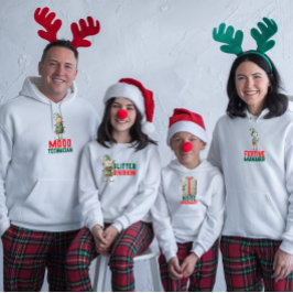 Family Christmas  matching holiday  sarcastic dad T-shirt
