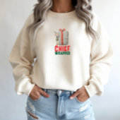 Family Christmas matching holiday sarcastic mom Tri-Blend Shirt