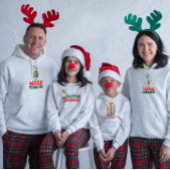 Family Christmas  matching sarcastic dauther T-shirt