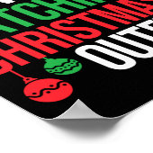 Family Christmas Pajamas I Dont Do Matching Christ Poster (Hoek)