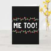 Family Christmas Shirt I Don't Do Matching But I D Kaart (Gele Bloem)