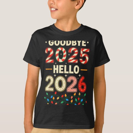 Family Christmas Shirts Matching 2025, Funny Nye H (Voorkant)