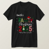 Family Christmas T-shirt 2025 (Design voorkant)