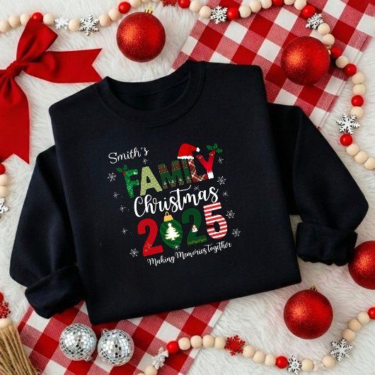 Family Christmas T-shirt 2025