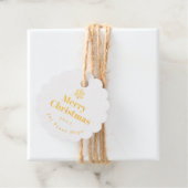 Family Christmas Thank You Green Bedankjes Labels (Met doos)