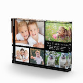 Family Collage Black Fotoblokken (Rechts)