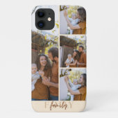 Family Collage Custom Photo Phone Case (Achterkant)
