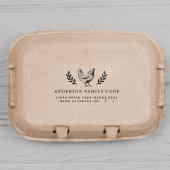 Family Coop Hand-Gathered  Eiwitkarton Zelfinktende Stempel