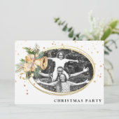 *~* Family Corporate. AP20 kerstfeestfoto Kaart (Staand voorkant)