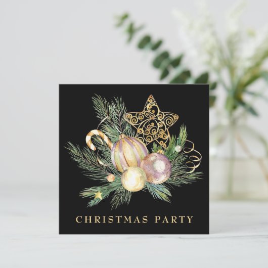 *~* Family Corporate AP20 STAR - kerstfeest Kaart (Staand voorkant)