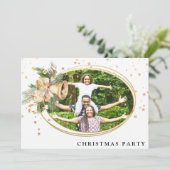 *~* Family Corporate. Kerstfeestfoto AP20 Kaart (Staand voorkant)