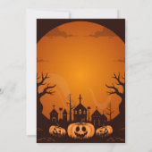 Family Costume Party Invite | Fun & Editable Card Kaart (Achterkant)