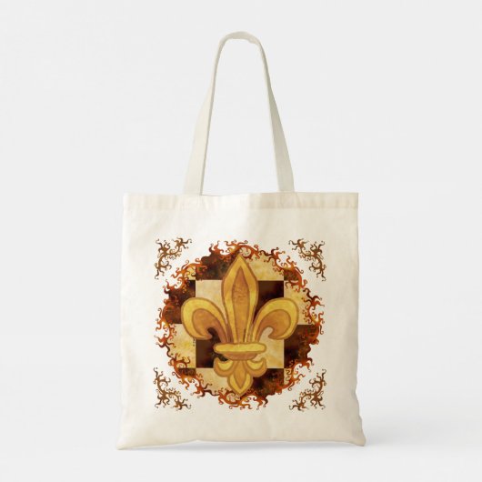 Family Crest Achternaam aangepaste canvas tas (Achterkant)