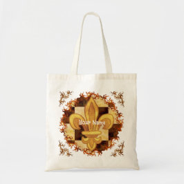 Family Crest Achternaam aangepaste canvas tas