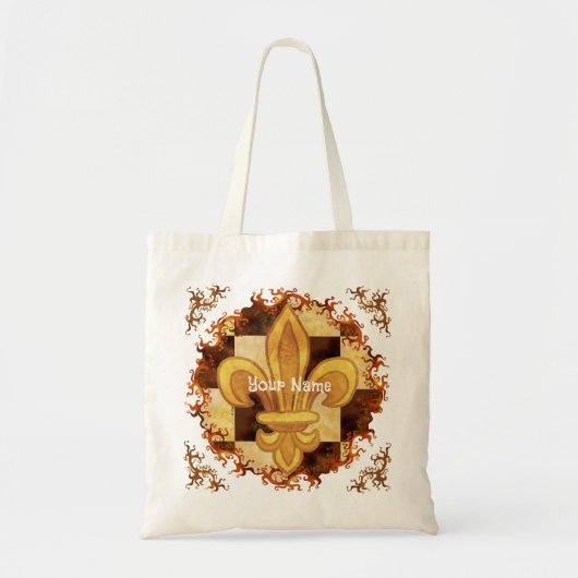 Family Crest Achternaam aangepaste canvas tas (Voorkant)