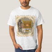 Family Crest Shield Achternaam T-shirt (Voorkant)