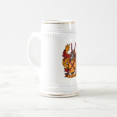 Family Crest Stein Bierpul (Voorkant links)