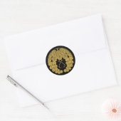 [Family Crests] Twee druiven Ronde Sticker (Envelop)