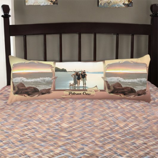 Family Crew Waves and Boulders 0893 Lichaamskussen